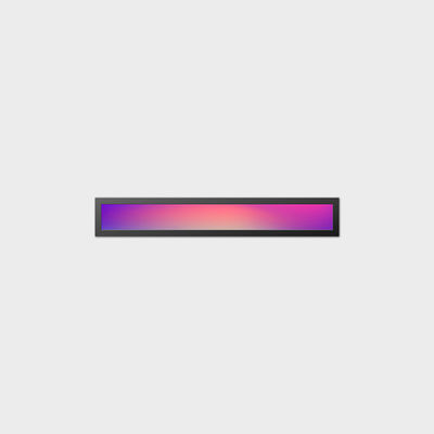 Macchina pubblicitaria LCD da 35 pollici 3840*446 1000nits 0-50°C Funzione di visualizzazione