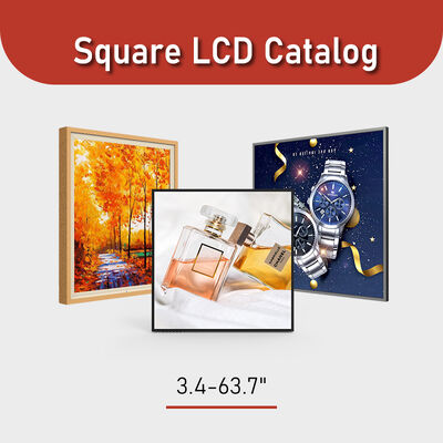 Display LCD quadrato ad alta luminosità con dimensioni del pannello da 3,4-63,7" e luminosità tipica 500-1000