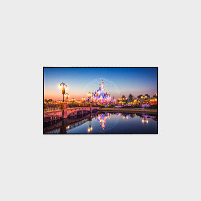 Display LCD ad alta luminosità da 55 pollici 180W Display LCD pubblicitario LVDS 1500nits