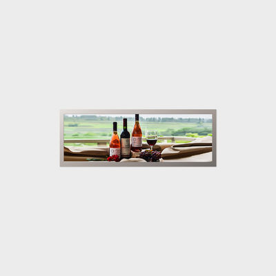 16.9 pollici Bar Type Taxi Publicity Screen 1920*624 LVDS 800nits