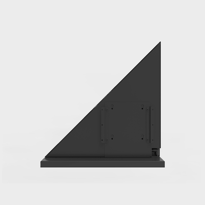 Macchina pubblicitaria LCD a triangolo da 13,14 pollici con soluzione di sistema Android