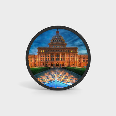 15Display LCD rotondo da 0,7 pollici 960×960 700nits Android11 Macchina pubblicitaria LCD