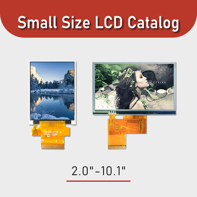 Luminosità del catalogo del display LCD di piccole dimensioni da 2 "-10,1" 250-1000 nit