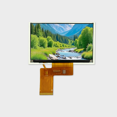 Piccola soluzione LCD a 4,3 pollici con luminosità di supporto dell'interfaccia 800*480 RGB 1000nits