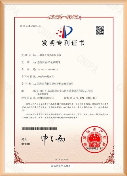 CINESE Shenzhen Rogin Electronics Co., Ltd. Certificazioni