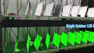 Soluzione ad alta luminosità con display TFT da 15 pollici