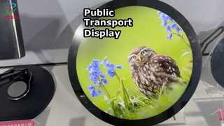 Rogin Nuovo arrivo Schermo LCD rotondo da 8,2 pollici Risoluzione 1080 * 1080.